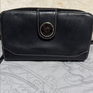 Dooney & Bourke Black Leather Women's Wallet